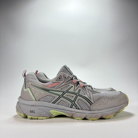 ASICS Gel-Venture 8 Gray Trail Running Shoes Lightweight 1012B230 Women’s Size 8 - Picture 1 of 10